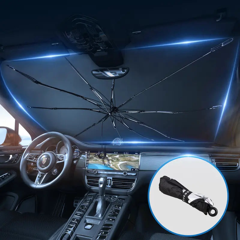 Portable Umbrella Car Windshield Sunshade