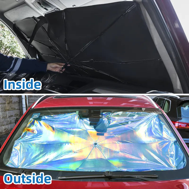 Portable Umbrella Car Windshield Sunshade